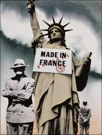 Cette parodie de Josep Renau : (complétez)