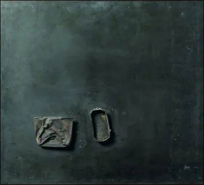 Qui a sculpté ce "Déjeuner sur l'herbe", dont seuls subsistent des résidus scandaleusement abandonnés ?