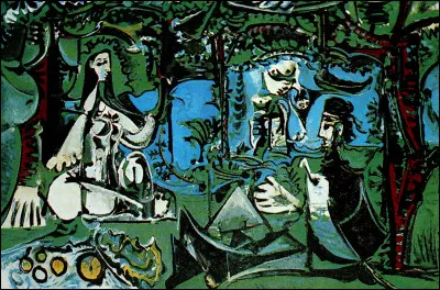 Plus proche de nous, qui a peint ce "Déjeuner sur l'herbe" là ?