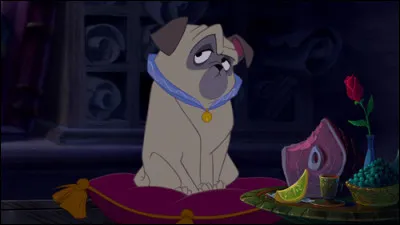 Comment s'appelle ce chien, qui vit dans le luxe et qui est dans le film ''Pocahontas'' ?