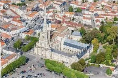 Ville de 9 000 habitants du département de la Vendée, capitale spirituelle du Bas-Poitou, connue comme l'évêché dont Richelieu fut titulaire :