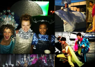 Choisis une tenue pour le défilé et les interviews, 12 choix vous sont possibles :