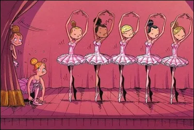 Dans "Studio danse", Bruno est le seul garçon de la bande, ou du moins du cours de danse. Et d'ailleurs, comment s'appellent ses camarades ?