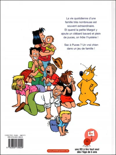 La famille Duchêne, dans "Sac à Puces", est connue pour ses nombreux enfants. Parmi la liste suivante, qui n'en fait pas partie ? (plusieurs réponses possibles)