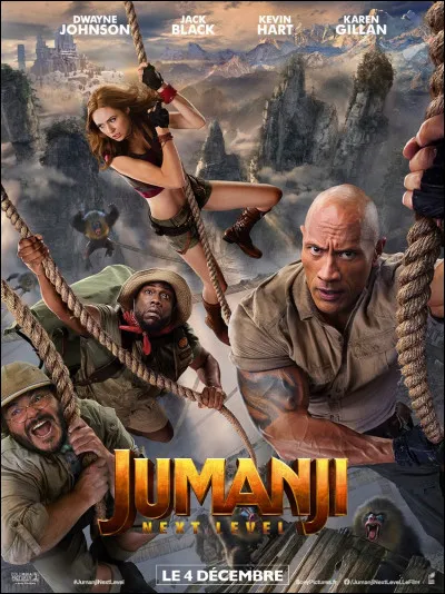 Dans le nouveau film sorti en 2019 "Jumanji : Next Level", où se trouve le jeu ?