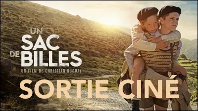 Dans le film très touchant "Un sac de bille", quels prénoms portent les deux frères ?