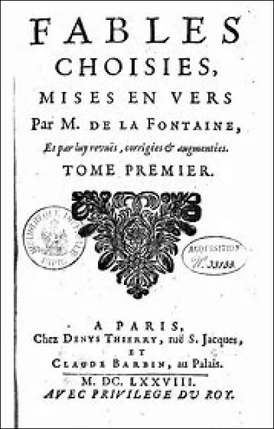 Combien de fables La Fontaine a-t-il composées ?