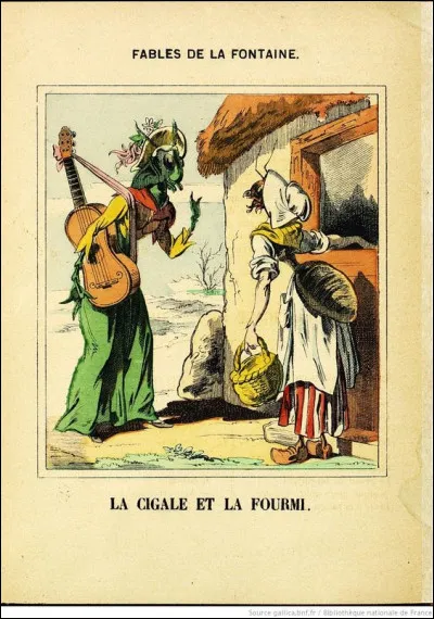 Quelle fable n'est pas de La Fontaine ?