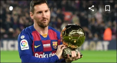 À quel âge Messi a-t-il remporté son premier Ballon d'or ?