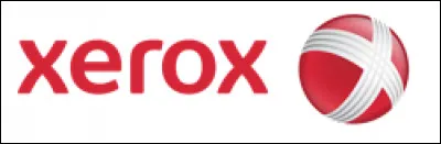 Que produit l'entreprise américaine Xerox ?
