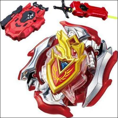 Quel est le nom de la toupie de Aïger Akabane ?