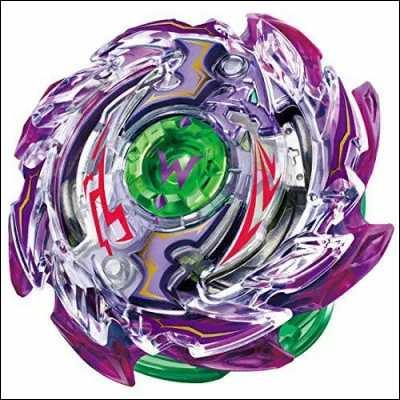 Il s'agit de l'évolution de la toupie de Wakiya Murasaki dans Beyblade Burst Evolution. Mais quel est son nom ?