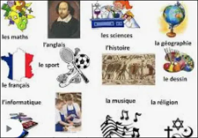 Ta matière préférée parmi celles-là :