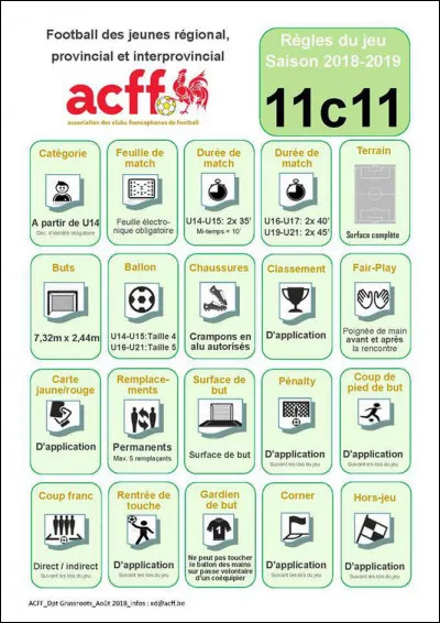 Sous quel format de jeu évolue l'équipe ?