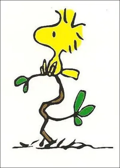 Comment s'appelle le petit oiseau qui suit tout le temps Snoopy ?