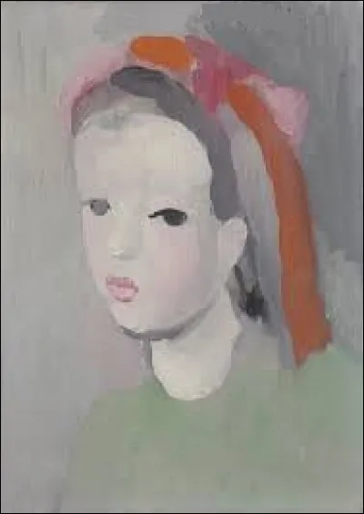 Qui a peint "La Fillette au ruban dans les cheveux" ?