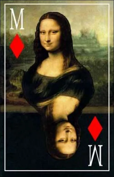 Quelle est la couleur de carte à jouer de "Mona ao fundo", uvre de Guto Camargo ?