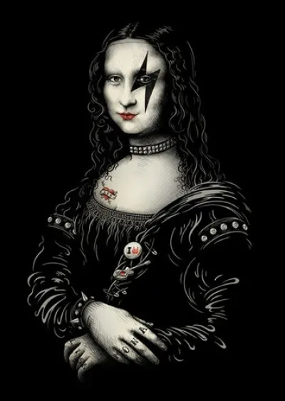 Mona s'est maquillée comme les membres du groupe :