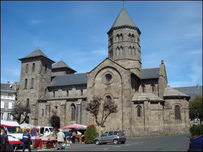Petite ville de 3 600 habitants du département du Cantal, située sur une planèze volcanique dominant la vallée de la haute Dordogne :