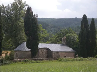 Quelle particularité possède la chapelle romane St-Amans de Valsorgue située à proximité de Latour-sur-Sorgues ?