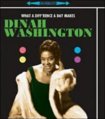 Qui a repris dans un style disco la chanson de Dinah Washington ''What Difference A Day Makes'' ?