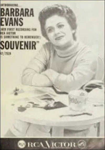 En 1960, qui a adapté en français ''Souvenirs'' de Barbara Evans avec un titre presqu'identique ?