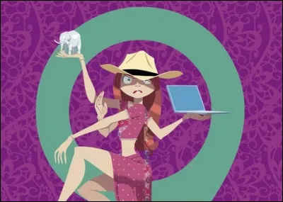 Quel était l'ancien métier de Stephanie Plum, héroïne créée par Janet Evanovitch ?