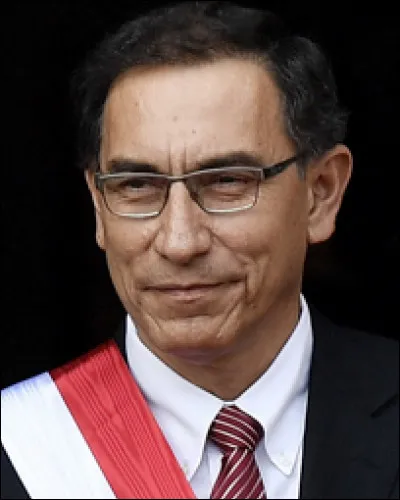 Qui est Martin, pr&eacute;sident de la R&eacute;publique du P&eacute;rou depuis 2018 ?