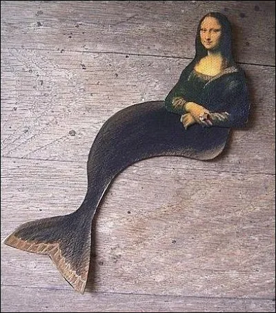 En quelle créature imaginaire, "La Joconde" a-t-elle été changée ?