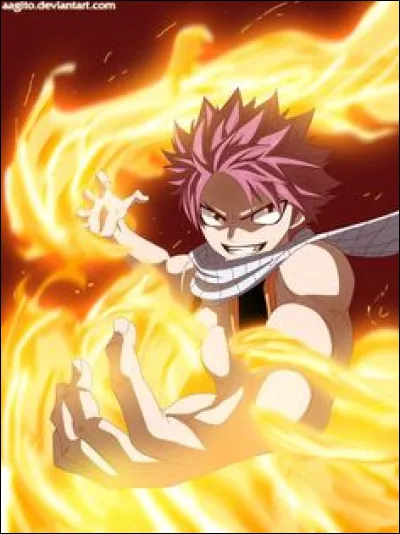 Quelle magie est utilis&eacute;e par Natsu ?