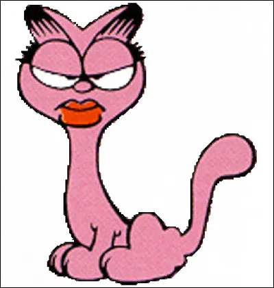 Je suis la petite amie de Garfield, mon nom est :