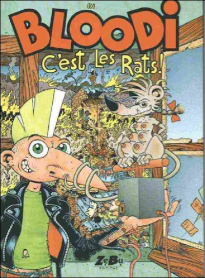Qui est ce Pierre, dessinateur français de bande dessinée, créateur du personnage Bloodi, un punk toxicomane qui vit avec une Rate nommée Riquette ?