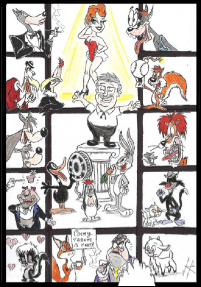 Qui est ce Tex, dessinateur américain à l'origine du style farfelu "cartons hollywoodiens" connu pour ses nombreux personnages dont Bugs Bunny, Daffy Duck, Casse-noisettes, mort en 1980