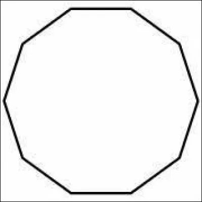 Combien y a-t-il de sommets sur un décagone ?
