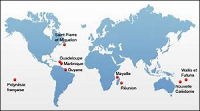 L'Outre-mer compte 5 régions. Combien compte-t-elle de départements ?