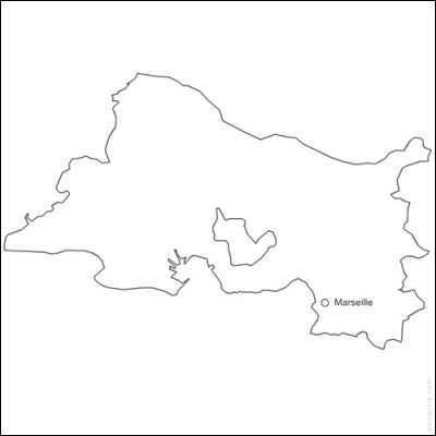 Quelle est la mer qui borde les Bouches-du-Rhône  ?