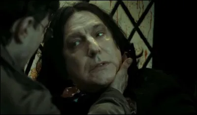 Où Rogue meurt-il ? (Dans les livres)