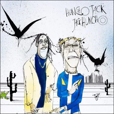 Avec quel rappeur forme-t-il le groupe "Huncho Jack" ?