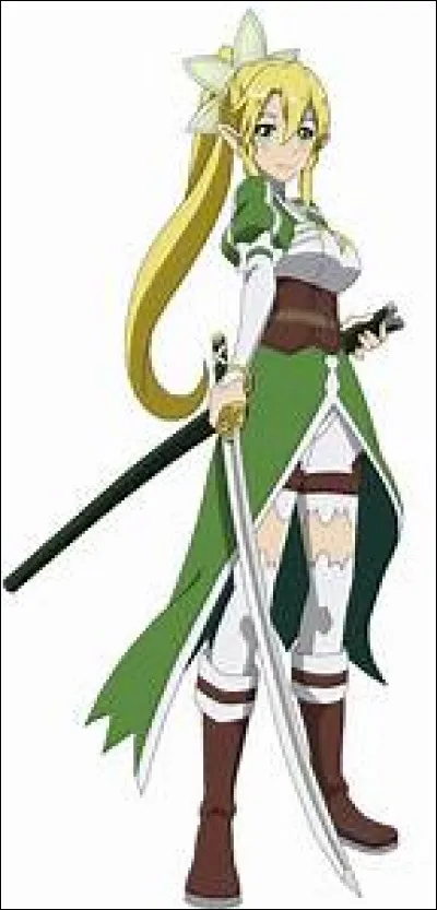 Quel nom utilise la cousine de Kirito dans le monde des fées ?