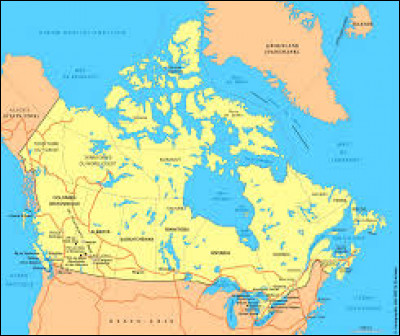 Laquelle de ces provinces du Canada est enclavé (pas d'accès direct à l'océan) ?