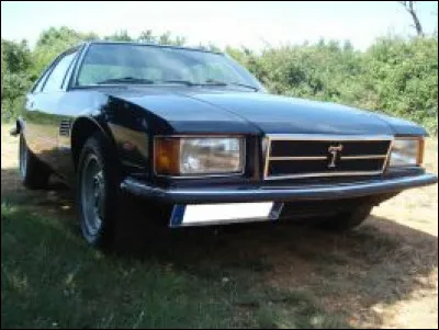 Quel est le nom du modèle de cette De Tomaso ?