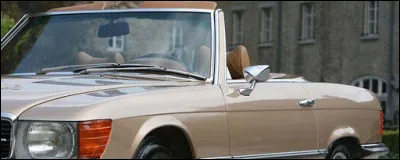 Quel est le nom du modèle de cette Mercedes ?