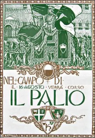 Dans quelle ville, la c&eacute;l&egrave;bre course de chevaux d&eacute;nomm&eacute;e Palio se d&eacute;roule-t-elle depuis 1650 ?