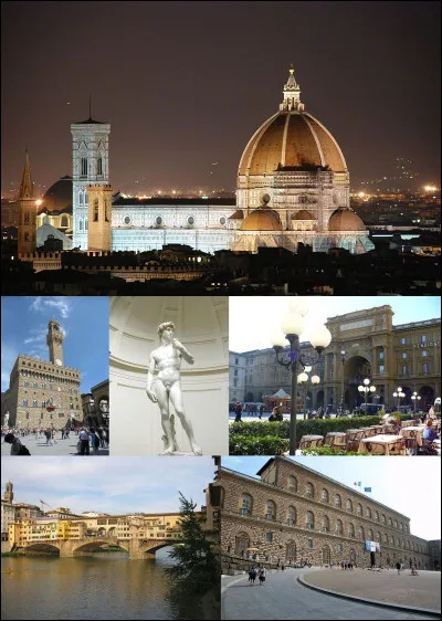 Quelle ville est le berceau de la Renaissance italienne, mondialement c&eacute;l&egrave;bre pour sa culture artistique ?