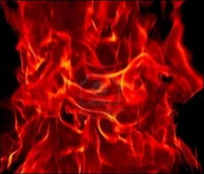À quoi fait référence le rouge sang ou feu ?