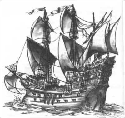 Quel type de navire est le bateau de C.Colomb, la Santa Maria ?