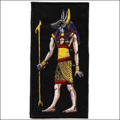 Le dieu égyptien Seth est représenté avec une tête de chacal.