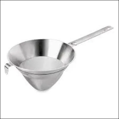 Le chinois est un ustensile de cuisine.