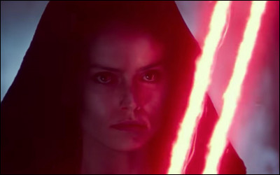Quelle est la couleur du sabre laser de Rey ?