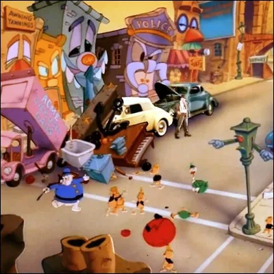 Quel film de Robert Zemeckis, mêlant animation et prises de vue réelles, dévoile Toonville, la ville des personnages de dessins animés ?